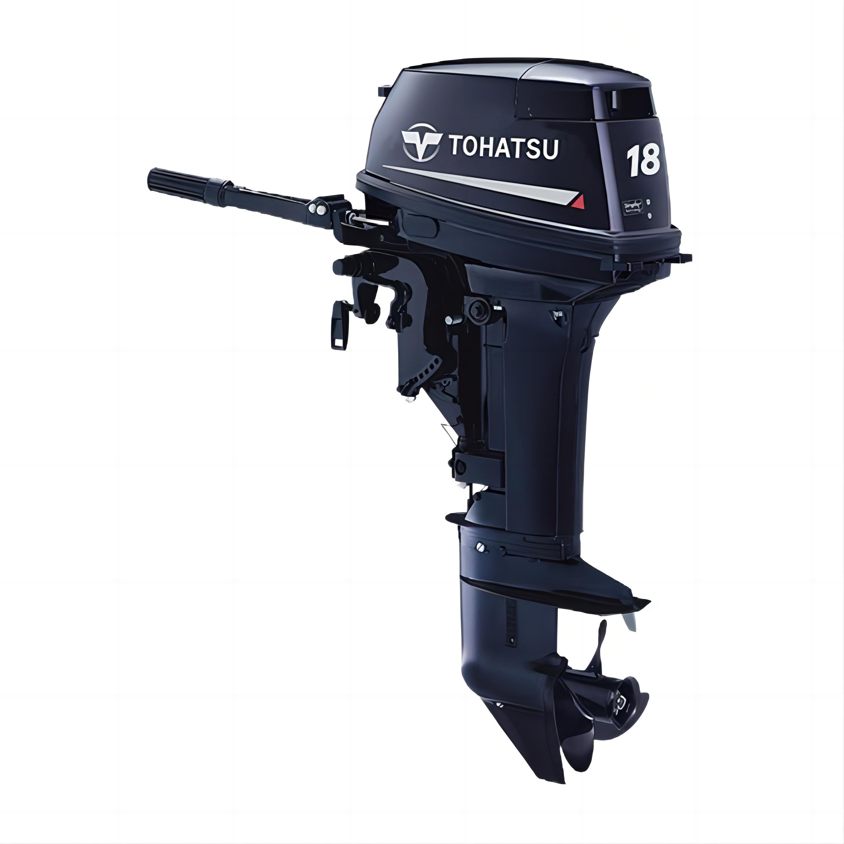 Best Price Tohatsu M18E2S 18hp 2-Stroke Outboard Marine Motors with Manual Starting System and Tiller Handle for Boating